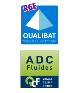 Nos certifications REG Qalibat et ADC Fluides